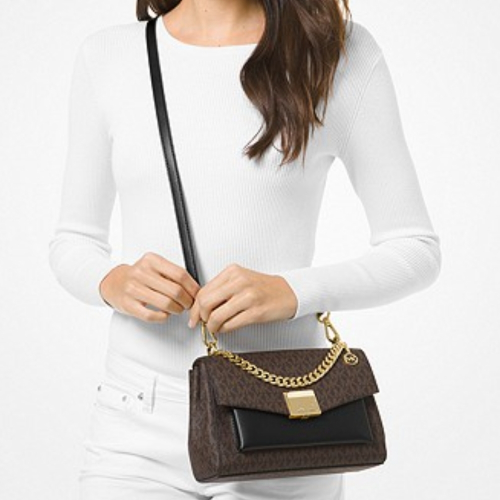 NWT Lita Medium Two Tone Crossbody - Picture 3 of 12